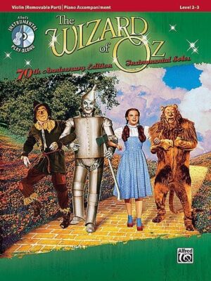 The Wizard of Oz playalong (violin or viola or cello)