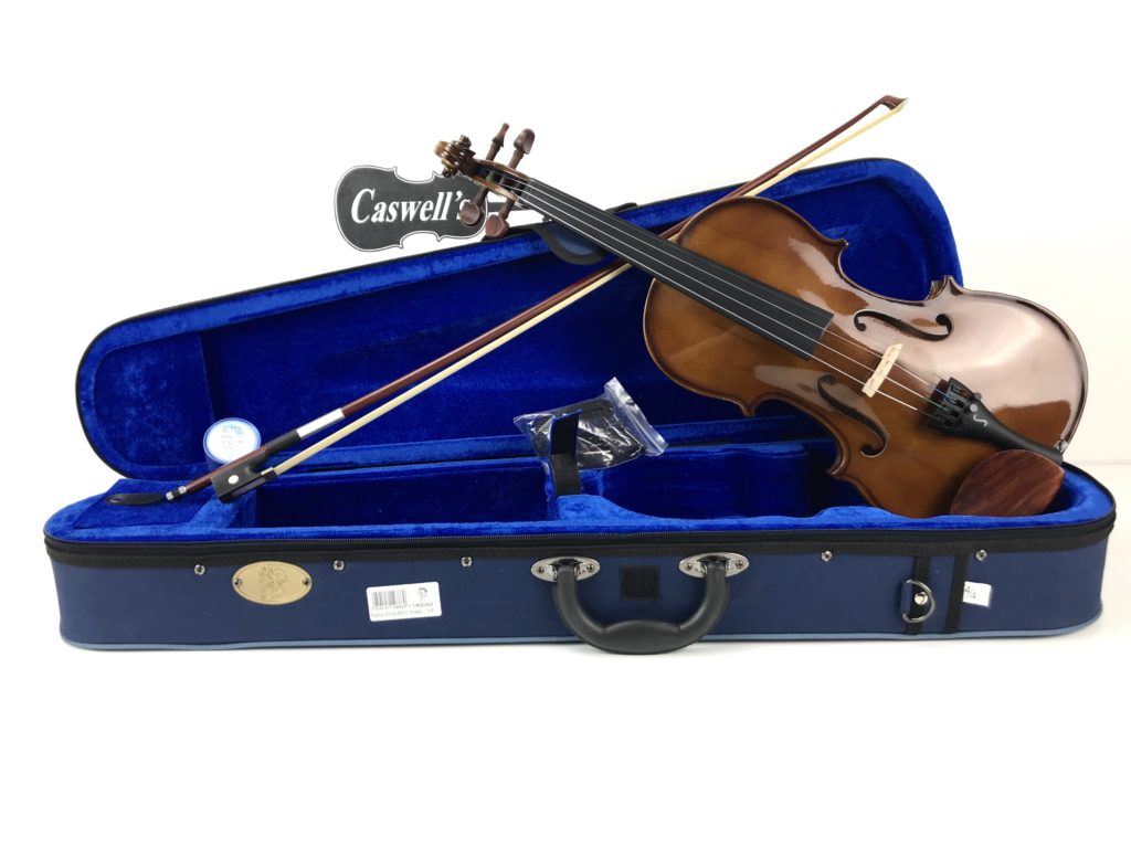 Strings　UK　set-up　Caswells　Violin　1400　outfit　including　Stentor　Student