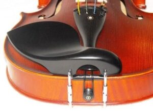 Strad Ebony Violin chinrest