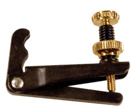 Standard Viola string adjuster, Black & Gold