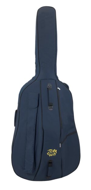 Tom and Will double bass bag Blue front