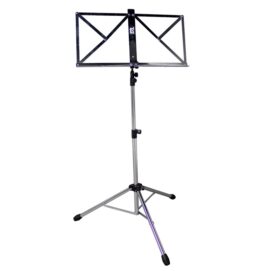 Standard fold-up Music stand chrome