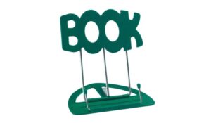 K&M 'book' desktop music stand green