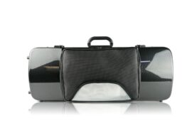 BAM Hightech Oblong Viola case (Black Carbon, with pocket)