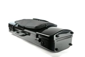 Bam Hightech oblong viola case (black carbon with pocket)