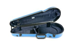 BAM hightech contoured viola case - azure blue