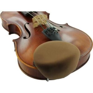 Violin stradpad chinrest pad in Rosewood