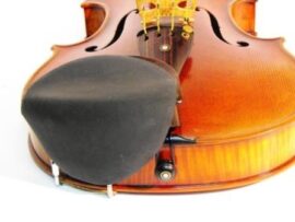 Viola stradpad chinrest pad ebony