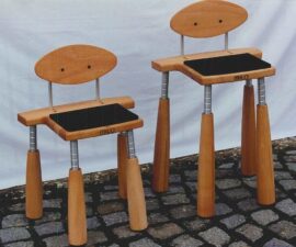 Milo Cello Chair standrd height for correcting cellists posture