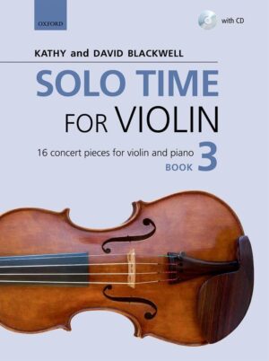 Solo Time for violin book 3 - Kathy Blackwell