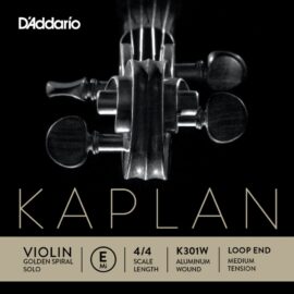 Kaplan Golden Spiral Solo violin E string (aluminum wound)