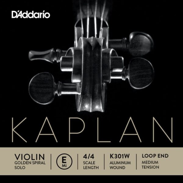 Kaplan Golden Spiral Solo violin E string (aluminum wound)