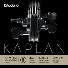Kaplan Golden Spiral solo Violin E string loop end