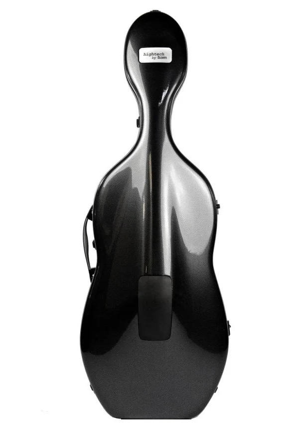 BAM Hightech Adjustable Cello Case - Silver Grey