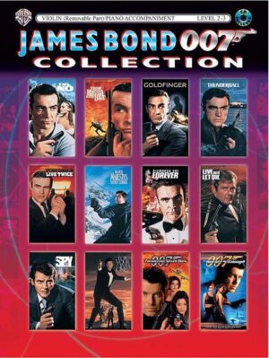 James Bond 007 Collection for violin