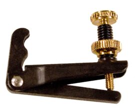 Standard Violin string adjuster, Black & Gold