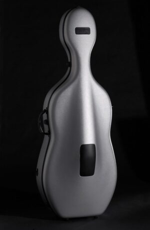 BAM Hightech 4.4 cello case Silver Grey