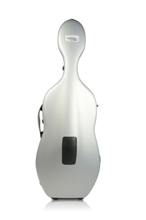 BAM Hightech 4.4 cello case Silver Grey front