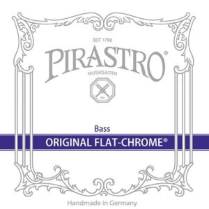 Original Flat-Chrome Double Bass E String