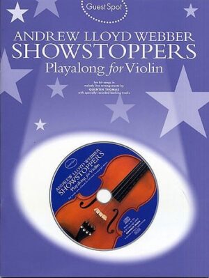 Andrew Lloyd Webber Showstoppers Playalong For Violin