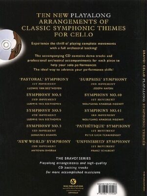 Bravo!: Playalong Symphonic Themes (Cello)