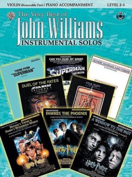 Very best of John Williams playalong (violin or viola or cello)