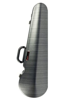 BAM Hightech contoured Black Lazure violin case