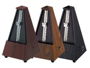 Wittner Plastic pyramid Metronome with bell - Caswells Strings UK
