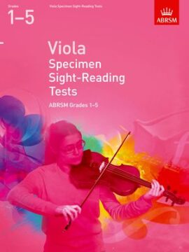 ABRSM Viola Specimen Sight Reading Tests Grade 1-5