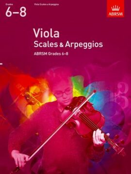 ABRSM Viola Scales & Arpeggios Grades 6-8
