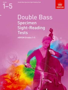 ABRSM Double Bass Specimen Sight Reading Tests Grade 1-5