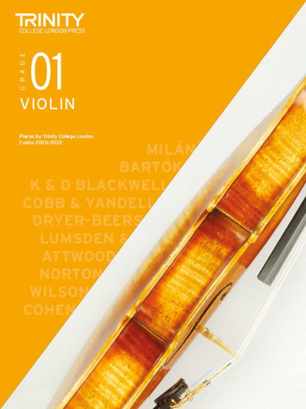 Trinity College London: Violin Grade 1 Exam pieces 2020-2023