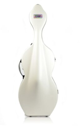 BAM Shamrock White cello case