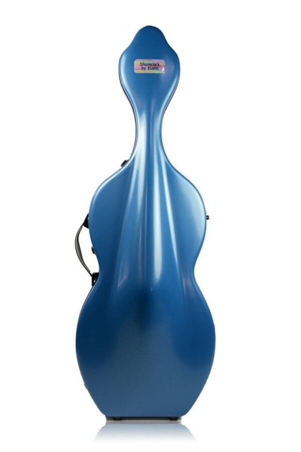 BAM Shamrock Azure blue cello case