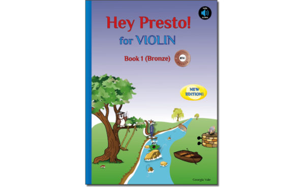 Hey Presto! for Violin Book 1 (Bronze) with Audio