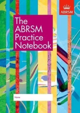 ABRSM practice notebook