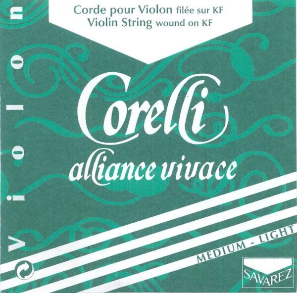 Corelli Alliance violin D string Light