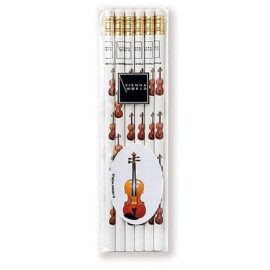 Pencil set - violin design