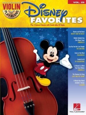 Disney Favorites violin playalong