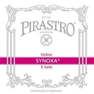 Synoxa violin A string has a synthetic nylon core