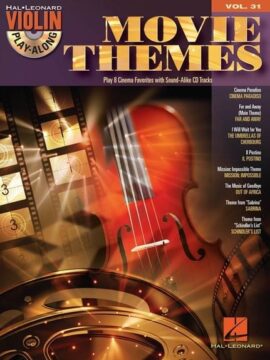 Movie themes - violin playalong