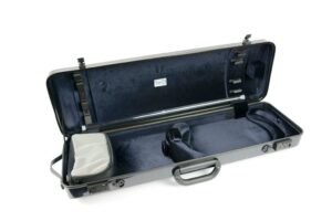 BAM hightech oblong CARBON BLACK violin case (no pocket)