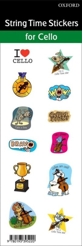 Cello time stickers