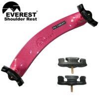 Everest Violin Shoulder rest hot pink