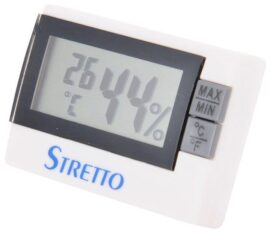 stretto digital hygrometer front