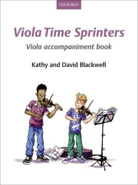 Viola Time Sprinters Viola accompaniment book