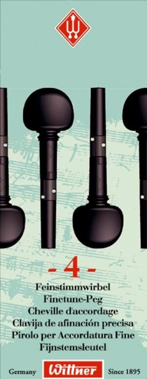 Wittner finetune pegs for violin set boxed