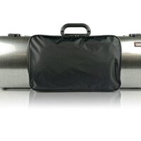 BAM Hightech Oblong Tweed Violin case with pocket