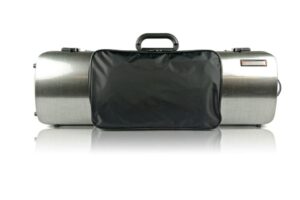 BAM Hightech Oblong Tweed Violin case with pocket