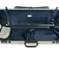 BAM hightech oblong TWEED violin case (with pocket)